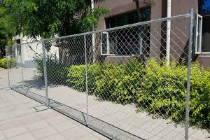 ZDA standardni začasne ograje / Chain povezava začasno ograjo
