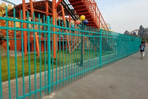 IOS Certificate China Wrought Iron Steel Fence for Sale