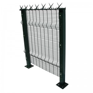 Factory making 358 High Security Anti-Climb Anti-Cut Fence - [Copy] Anti Climb Resistant 358 Fence – Hepeng