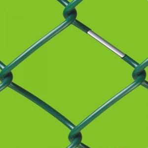Pvc Coated Chain Link Fnnce with Post