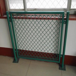 Pvc Coated Chain Link Fnnce with Post